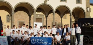 Due squadre e nuovi sponsor: presentazione in piazza Buondelmonti per l’Atletico Impruneta