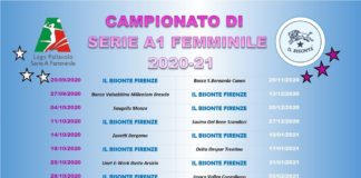 Bisonte, ecco il calendario 2020-2021: esordio casalingo contro la Bosca San Bernardo Cuneo