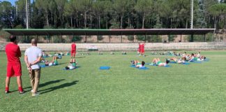 Grassina, prima squadra e juniores tornano al lavoro in vista dei recuperi