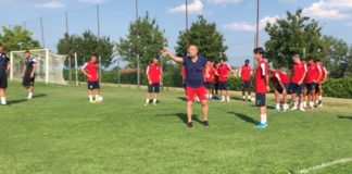 Al lavoro anche l’Aquila Montevarchi di Malotti (con l’ultimo arrivo: Isuf Cela)