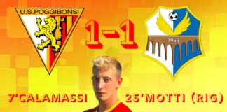 Finisce 1-1 il test di lusso tra Poggibonsi e Badesse: Motti replica a Calamassi