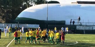 Cerbaia-Sancascianese: derby nervoso, vincono i gialloverdi (1-2) con una rete di Migliorini (e un’esultanza da censurare)