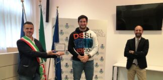 Nell’olimpo mondiale del lancio del peso: il Comune di Bagno a Ripoli premia Leonardo Fabbri