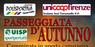Polisportiva Tavarnelle, Uisp e sezione soci Unicoop organizzano una splendida “Passeggiata d’Autunno”