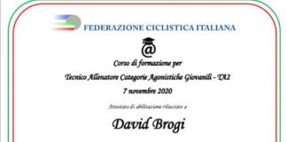 Le Stelle della Settimana: tre neo allenatori di 2° livello nella Sancascianese Ciclismo