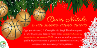 Natale e feste di fine anno: gli auguri in biancorosso (e verde) del San Casciano Basket