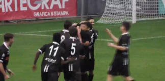 Serie D, il Trestina batte 2-1 il Montevarchi nel recupero del girone E: a segno l’ex Essoussi, Malotti espulso