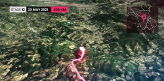Giro d’Italia, la video animazione della tappa che passerà dal Chianti e Bagno a Ripoli