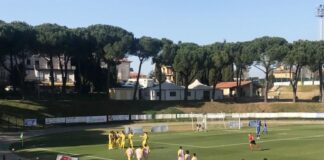 Gomes ne fa due, ma il San Donato Tavarnelle si fa rimontare dal Montespaccato: 2-2