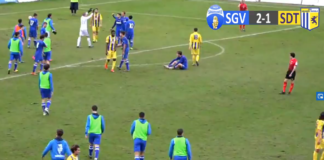 Pino illude il San Donato Tavarnelle (presto in dieci). Nella ripresa la Sangio fa 2-1 con Rosseti e Mencagli