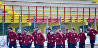 Il Poggibonsi è tornato in campo: screening anti-covid e primo allenamento per gli uomini di Calderini
