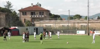 Orazzo al 97′ gela il Grassina (in nove): col Cannara è 1-1. Domenica prossima con lo Scandicci sarà “spareggio”