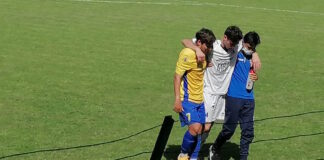 Il piccolo grande fair-play in Antella-Valdarno. Franchi si fa male, l’avversario Mirante lo aiuta a uscire