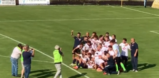L’Aquila Montevarchi vola in Serie C: Malotti riporta i rossoblù tra i professionisti dopo 15 anni
