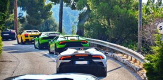 Le Lamborghini attraversano il Chianti e l’Empolese Valdelsa con il Bull Days Tuscany Reloaded