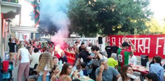 “Grassina non retrocede mai”: la grande festa delle Brigate Rossoverdi e dei tifosi grassinesi