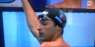 La 4 x 200 stile libero è quinta alle Olimpiadi: splendido Filippo Megli in terza frazione