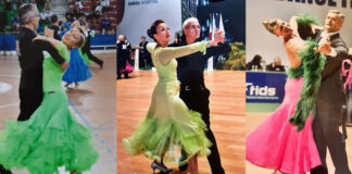 Le coppie di Happy Dance ’99 grandi protagoniste ai campionati nazionali di Rimini