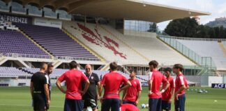 Il Montevarchi ferma sullo 0-0 la Fiorentina. Malotti: “Tifoso viola fin da bimbo, un’emozione giocare al Franchi”