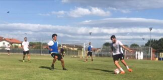Siena, una settimana di lavoro e prima partitella in famiglia: subito a segno anche Disanto