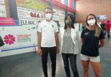 Bettiol e Siragusa, la coppia olimpica sul parquet del Bernino per spingere la vaccinazione