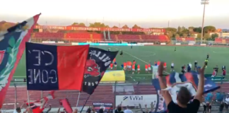 Esulta Malotti: primo successo stagionale per l’Aquila Montevarchi. 3-1 all’Entella