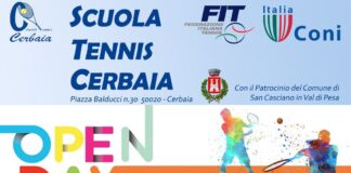 Scuola Tennis Cerbaia: Open Day sabato 18 e domenica 26 settembre