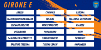 Serie D, ufficiali i gironi 2021/22. San Donato Tavarnelle confermato nell’E con umbre e laziali