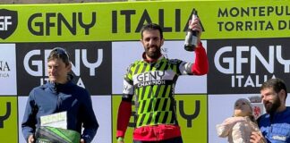 Unione Ciclistica Marcialla: Alessio Lazzeri secondo alla GFNY Italia a Montepulciano