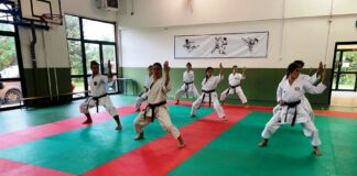 Karate, il sapore della normalità: allenamenti degli agonisti regionali a Tavarnelle