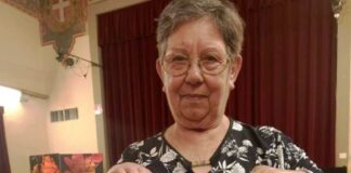 Nonna Anna, splendida cintura gialla e uno dei cuori di Empi e Tzubame Dojo