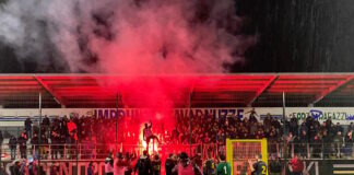 Subito a segno Calbi (gol pazzesco) e Cubillos, il Lebowski si prende il derby: 2-1 sull’Audace Galluzzo