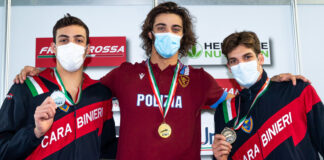 Campionati italiani a Riccione, medaglia d’argento per Filippo Megli nei 200 stile libero