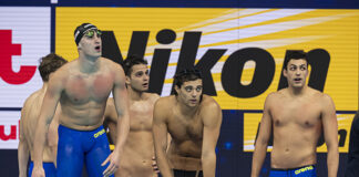 Mondiali, Filippo Megli fa il record italiano con la 4×200 stile libero (ma non basta per una medaglia)