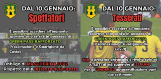 Tesserati e spettatori: la Sancascianese indica le nuove norme anti contagio