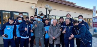 Se all’autogrill incontri… un campione olimpico: e il San Donato Tavarnelle si scatta una foto con Marcell Jacobs