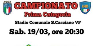 Prima categoria: il derby Sancascianese-Cerbaia si gioca sabato 19 marzo alle 20.30