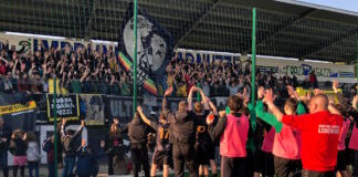 Calbi fa un altro eurogol, il Lebowski vince anche il derby: 2-1 alla Rondinella e terzo posto in solitaria