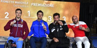 Campionati italiani paralimpici, il castellinese Morelli al 3° posto nel fioretto. Tricolore al senese Betti