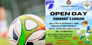 Scuola calcio FC Mercatale: super Open Day venerdì 1 luglio a Montefiridolfi