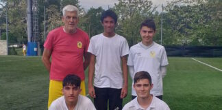 Audace Galluzzo, il preparatore dei portieri Innocenti presenta i “suoi” dieci allievi tra i pali