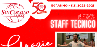 Addio da vincente: coach Federico Pistolesi saluta il San Casciano Basket