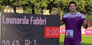 Getto del peso, buone notizie: Leonardo Fabbri è tornato alla vittoria