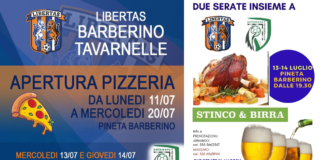 Libertas Barberino Tavarnelle: fino al 20 luglio torna la pizzeria in Pineta a Barberino