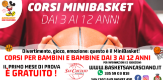 San Casciano Basket, aperte le iscrizioni ai corsi di minibasket