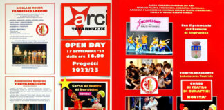 Sabato 17 settembre grande Open Day alla casa del popolo di Tavarnuzze: sport, cultura, tempo libero