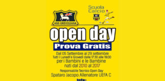 Grevigiana Calcio: sono ripartiti (fino al 29 settembre) i tradizionali Open Day