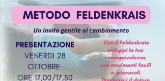 Stare meglio con il Metodo Feldenkrais: presentazione venerdì 28 ottobre a Tavarnuzze