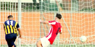 Cardinali e Lorenzo Pistolesi firmano il sorpasso: la Grevigiana vince 2-1 a Santa Croce e si lancia in zona play-off