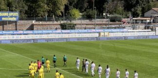 Coppa Italia, il San Donato Tavarnelle resta in dieci a inizio ripresa: la Viterbese segna due volte e passa il turno (2-0)